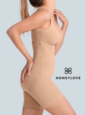 NWT Honeylove SuperPower Short Shapewear✨Med✨Sand✨Tummy Control